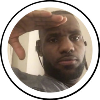 Lebron on sale james snapchat