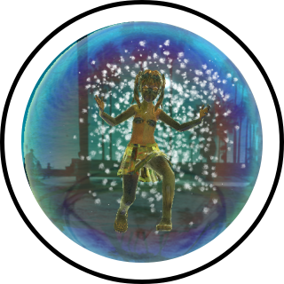 Snowglobe Dancer Lens and Filter by Ger Killeen on Snapchat