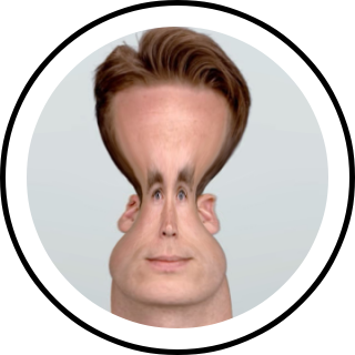 Snapchat Lens Icon for Hourglass Head