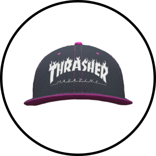 Thrasher Cap Lens and Filter by ‍Andrew on Snapchat