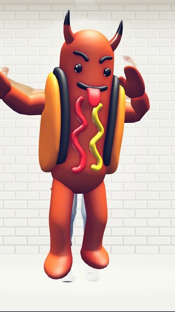 Halloween Hot Dog Costume