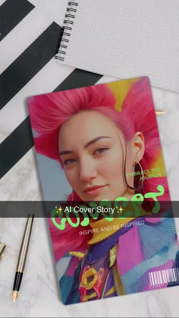 Magazine Cover AI