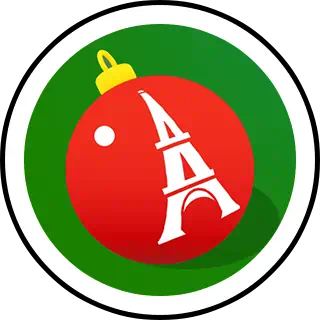 Christmas in Paris Lens and Filter by Flat Pixel on Snapchat