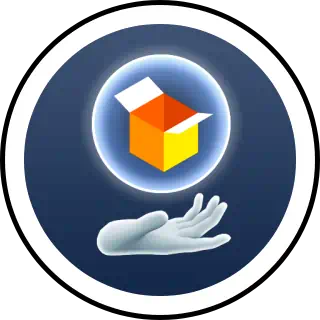 Widget Box Lens and Filter by Flat Pixel on Snapchat